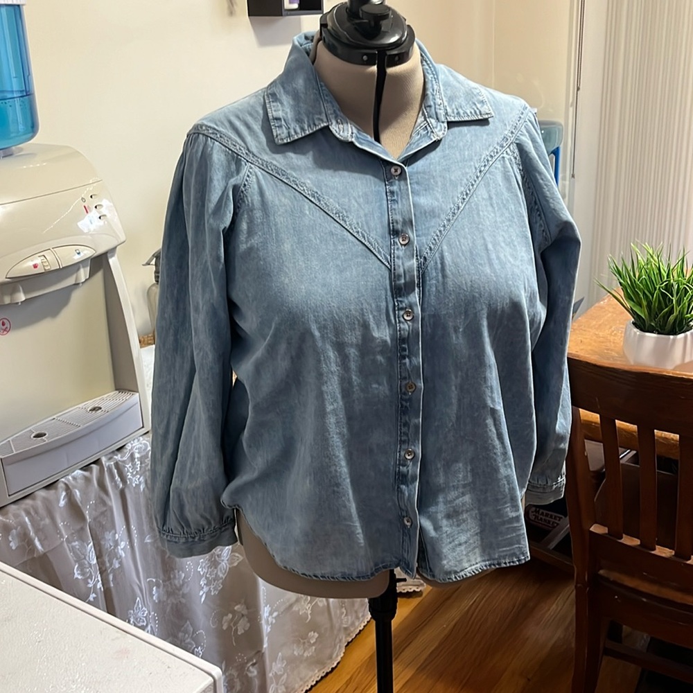 Denim shirt